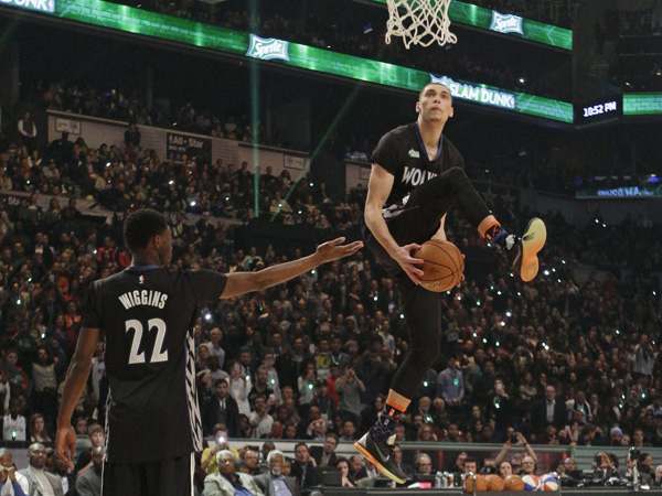zach lavine all star game slam dunk contest